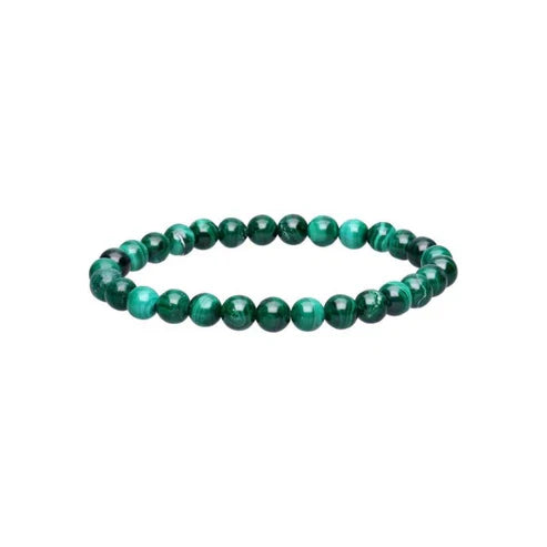 Pulseira de Malaquita - Aprox. 6 mm